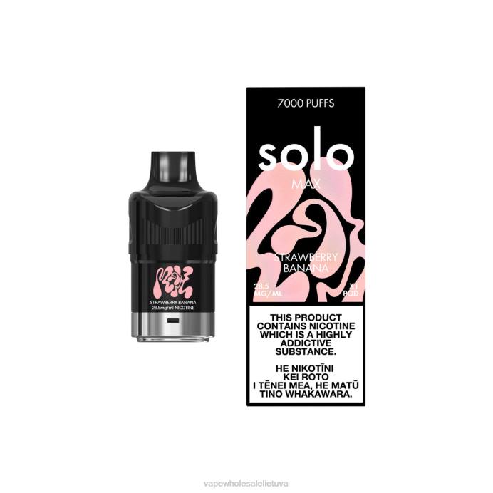 Vape Wholesaler 8NF477 - Solo MAX ankštis braškinis bananas