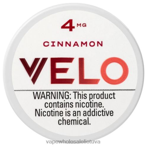 Vape Be Nikotino Z8D0T42 | VELO cinamono nikotino maišelis 4mg