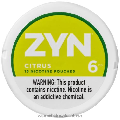 E Cigareciu Z8D0T17 | ZYN citrusiniai nikotino maišelis 6mg