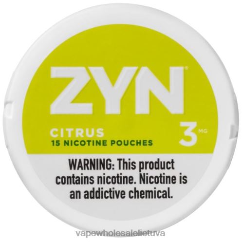 E Cigareciu Z8D0T27 | ZYN citrusiniai nikotino maišelis 3mg