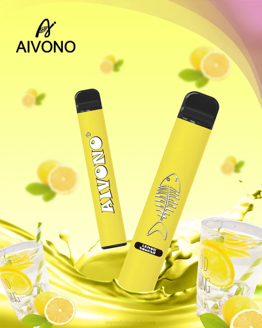 Aivono AIM FISHBONE 600 citrinų būrys - 4FRZ287 Vape Wholesaler