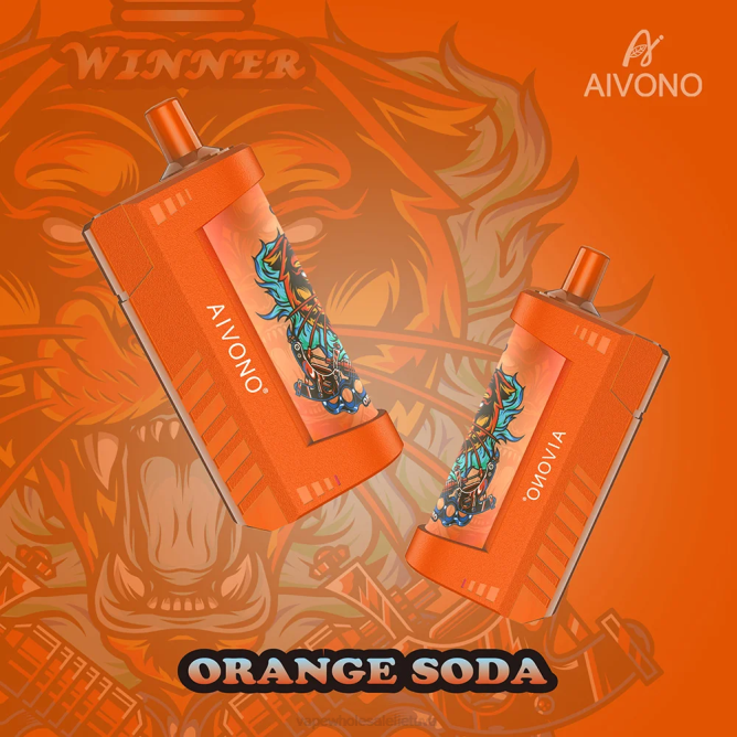 Aivono AIM WINNER 5000 apelsinų soda - 4FRZ128 Vape Be Nikotino