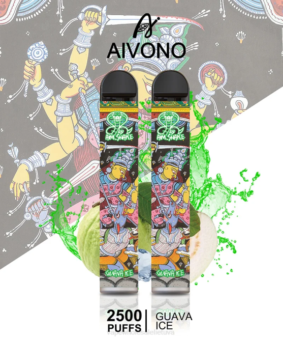 Aivono AIM SNAKE 2500 gvajavos ledas - 4FRZ307 Vape Wholesale Supplier