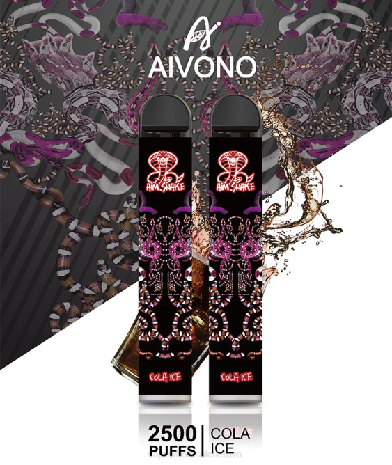 Aivono AIM SNAKE 2500 kolos ledų - 4FRZ301 Vape Wholesaler