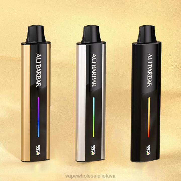 Vienkartiniai Vape 0DL871 Alibarbar Flare pakartotinai užpildomas vape vynuogių