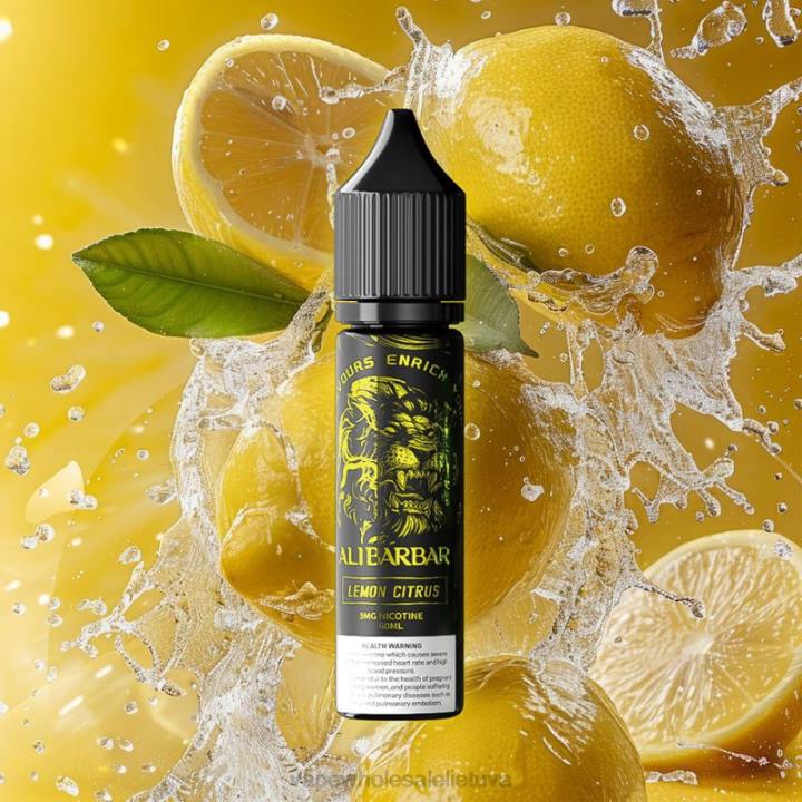 Bez Nikotinove Vape 0DL890 Alibarbar kaljanas oniksas citrinų citrusiniai vaisiai