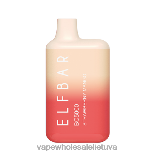 Bez Nikotinove Vape Z8D0T309 | ELFBAR BC5000 braškių mango