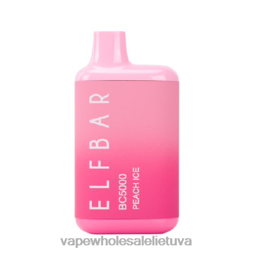 Vape Shop Kaunas Z8D0T303 | ELFBAR BC5000 persikų ledas