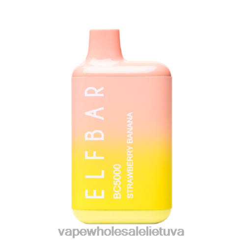 Vienkartiniai Vape Z8D0T308 | ELFBAR BC5000 braškinis bananas