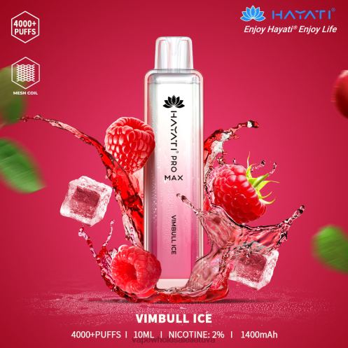 Nikotinove Vape Z8D0T180 | Hayati Pro Max vimbulio ledas 4000