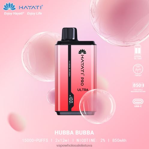 E Cigareciu Skysciai Z8D0T206 | Hayati Pro Ultra hubba bubba