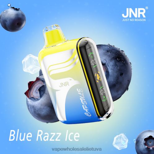 Bez Nikotinove Vape Z8D0T599 | JNR CAPSULE mėlynas-razz-ledas