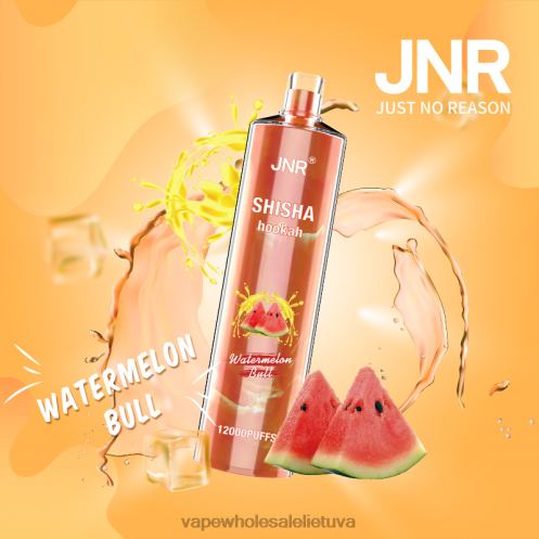 Vape Be Nikotino Z8D0T692 | JNR SHISHA arbūzų bulius