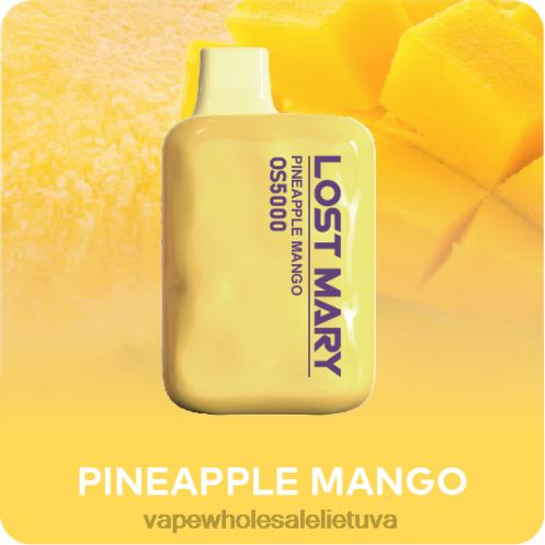 E Cigareciu Skysciai Z8D0T496 | LOST MARY OS5000 ananasų mango