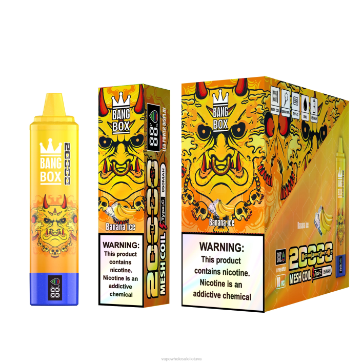 Bang Box 20 000 22TF57 - E Cigareciu bananų ledas