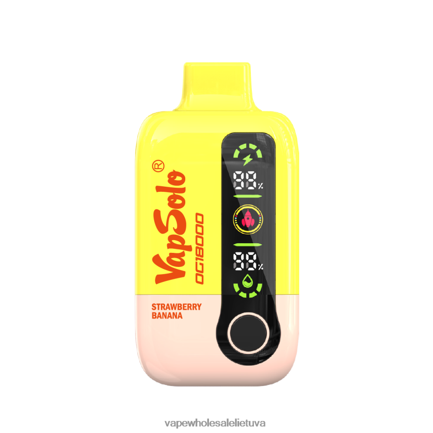 VapSolo 18000 dg | Vape Lietuva N0TF448 braškinis bananas