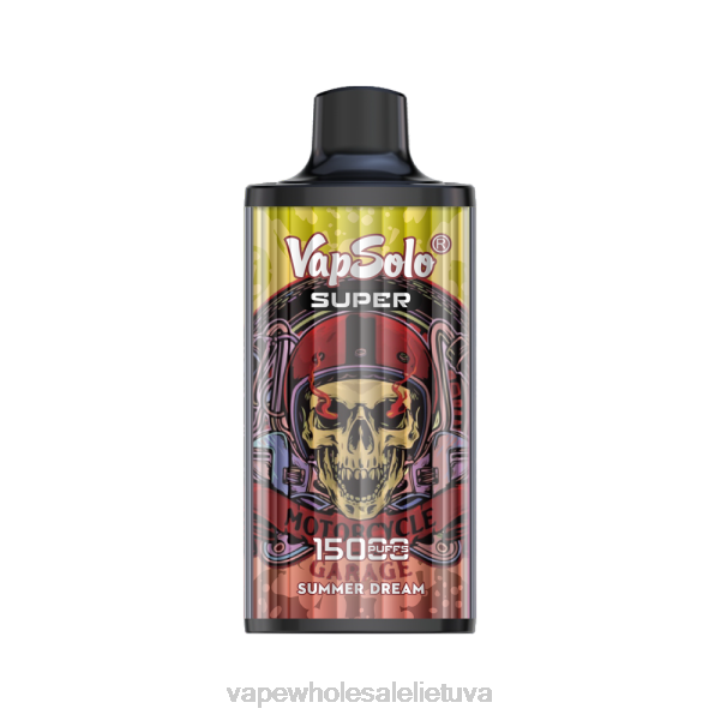 Vape Wholesale Lietuva 0DL8118 Vapsolo SUPER vienkartiniai garai vasaros svajonė